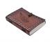 Antique New Tool Cut Work Handmade Animal Wing Design Leather Journal Notebook 120 Pages Blank Unlined Paper Notebook & Sketchbook